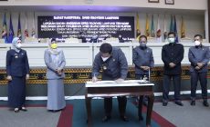 Permalink to Gubernur Lampung tandatangani MOU KUPA dan PPAS Perubahan APBD Tahun Anggaran 2021