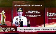 Permalink to Pemprov Lampung Raih Penghargaan Excellence in Agriculture and Food Prosperity