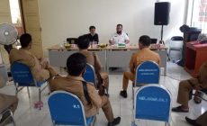 Terkait Bakal Diperpanjangnya BLT DD Camat Sanga Desa Bersama Kades Gelar Rapat