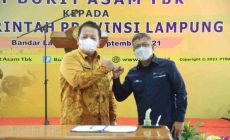 Permalink to Pemerintah Provinsi Lampung Menerima Hibah 24 Kendaraan dari PT. Bukit Asam