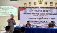 Permalink to Ketua DPRD Mingrum Gumay Tanggapi Usulan Para Pemuda Lampung Tengah
