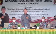Permalink to Ketua DPRD Lampung Mingrum Gumay Kembali Sosialisasikan Perda Adaptasi Kebiasaan Baru