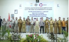 Permalink to Ribuan aset Pemerintah Kota Palembang Hingga Kini Belum Memiliki Sertifikat Resmi