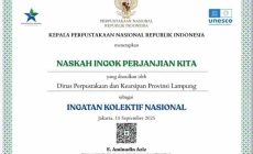 Permalink to Dua Naskah Kuno Asal Lampung Raih Sertifikat IKON 2025 dari Perpustakaan Nasional RI