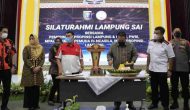 Permalink to Gubernur Silaturahmi dengan Lampung Sai, IPPNS, PWRI, MPAL, FOKMAL, PP, dan IKPTK