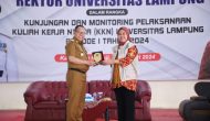 Permalink to Rektor dan Jajaran Wakil Rektor Kunjungi Pelaksanaan KKN di Kabupaten Mesuji
