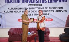 Rektor dan Jajaran Wakil Rektor Kunjungi Pelaksanaan KKN di Kabupaten Mesuji