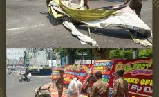 Permalink to SATPOL PP KOTA BANDAR LAMPUNG UNIT TJR MELAKSANAKAN PATROLI PENERTIBAN BANNER YANG SUDAH RUSAK DAN MELANGGAR PERATURAN DAERAH