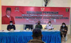 Anggota DPRD Lampung Fraksi PAN Sosialisasi Ideologi Pancasila dan Wawasan Kebangsaan di Mesuji