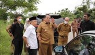 Permalink to Gubernur Arinal Tinjau Lokasi Pembangunan Gerbang Selamat Datang di Pintu Tol Kota Baru
