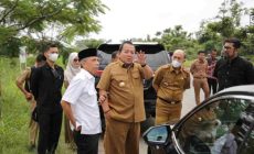 Permalink to Gubernur Arinal Tinjau Lokasi Pembangunan Gerbang Selamat Datang di Pintu Tol Kota Baru