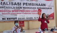 Permalink to Tanamkan Nilai Kebangsaan, Ni Ketut Dewi Nadi Gelar Sosialisasi Pembinaan Ideologi Pancasila
