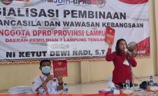 Permalink to Tanamkan Nilai Kebangsaan, Ni Ketut Dewi Nadi Gelar Sosialisasi Pembinaan Ideologi Pancasila