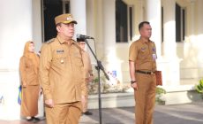 Wabup Katamso Pimpin Apel Rutin Pagi di Sekretariat Daerah