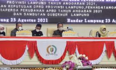 Permalink to Gubernur Arinal Dan Ketua DPRD Provinsi Lampung Tandatangani Raperda Perubahan APBD Provinsi Lampung Tahun Anggaran 2021