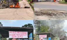 Permalink to Gabungan Masa Aliansi Masyarakat Bersatu Lakukan Orasinya Didepan Gerbang PTN7 Cimas (OI)