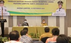 Pemprov Lampung Mulai Wujudkan Pembangunan Rumah Bantuan Swadaya Mahan Sejahtera di Tahun 2021