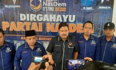 Permalink to HUT Ke 11 Partai Nasdem, Ketua DPD Nasdem Kabupaten Pesawaran M. Nasir Targetkan Raih 9 Kursi