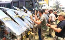 Permalink to Satpol PP Provinsi Lampung Gelar Latihan Bersama Penanganan Unjuk Rasa