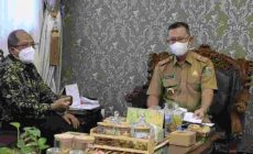 Permalink to Sosialisasi Program Digital Leadership, BPSDM Kemkominfo RI Audiensi bersama Sekdaprov