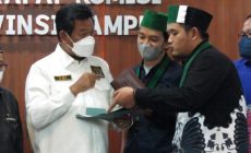 Wakil Ketua DPRD Provinsi Lampung Terima Audensi Dari HMI Bandar Lampung