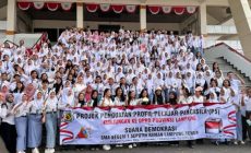 Permalink to Ratusan Pelajar Geruduk DPRD Lampung, Mingrum Gumay Sampaikan Pesan Positif