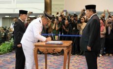 Permalink to Gubernur Arinal Melantik dan Mengambil Sumpah Jabatan Aswarodi sebagai Pj Bupati Lampura