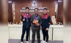 Permalink to DPRD Lampung Terima Audiensi Dengan Kominte Olahraga Nasional (KONI) Lampung