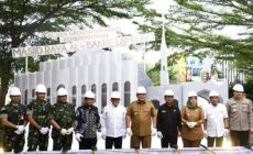 Permalink to Mingrum Gumay Hadiri Pelantikan Batu Pertama Pembangunan Masjid Raya Al-Bakrie