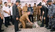 Permalink to Gubernur, Ketua DPRD Lampung bersama Staf Ahli Kemenpora Lakukan Peletakan Batu Pertama Pembangunan GOR Saburai di PKOR Way Halim