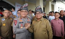 Pj. Gubernur Samsudin Hadiri Deklarasi Kampanye Pilkada Damai dalam Pemilihan Gubernur dan Wakil Gubernur