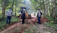 Permalink to Atasi Longsor, Pemkab Muba Lakukan Pengalihan Trase Jalan Nasional di Desa Bailangu Timur