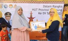 Permalink to Dharma Wanita Dinas Kominfotik Provinsi Lampung Gelar Jumat Berkah