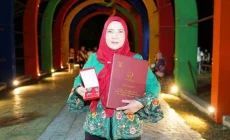 Permalink to Wali Kota Eva Dwiana Terima Penghargaan Satyalancana Wira Karya dari Presiden Jokowi