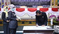 Permalink to Pemprov Lampung dan DPRD Tandatangani KUA – PPAS APBD 2021, Pendapatan Daerah Capai Rp7,59 Triliun