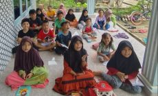 Bimbel Mahasiswa KKN Unila Tingkatkan Kualitas Belajar Siswa di Mesir Ilir