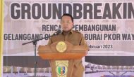 Permalink to Gubernur Arinal Lakukan Ground Breaking Pembangunan Gelanggang Olahraga PKOR Way Halim