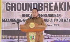 Permalink to Gubernur Arinal Lakukan Ground Breaking Pembangunan Gelanggang Olahraga PKOR Way Halim