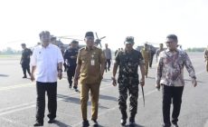 Ketua DPRD Lampung A. Giri Akbar SE., MBA Sambut Kehadiran Kasau dan Wamenhan RI