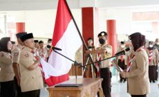 Permalink to Chusnunia Chalim Lantik Ketua & Wakil Ketua Mabicab Gerakan Pramuka Lamsel