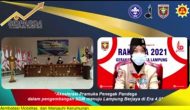 Permalink to Buka Sidang Paripurna Kwarda Pramuka Lampung Tahun 2021, Chusnunia Chalim Ajak Kader Ciptakan Dewan Kerja yang Handal