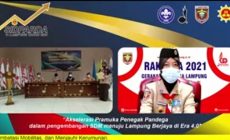 Permalink to Buka Sidang Paripurna Kwarda Pramuka Lampung Tahun 2021, Chusnunia Chalim Ajak Kader Ciptakan Dewan Kerja yang Handal