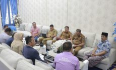 Permalink to Sambut Kunjungan Pengurus KONI, Bupati Anwar Sadat Komitmen Majukan Olahraga