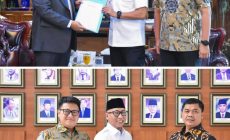 Ketua DPRD Lampung Dampingi Gubernur Laporkan Aspirasi Aliansi Mahasiswa