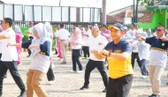 Permalink to Pjs Wali Kota Riang Senam Bersama Pegawai Disdikbud Bandar Lampung
