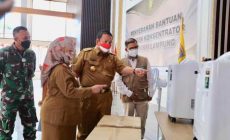 Permalink to Gubernur Arinal Terima Bantuan Oksigen Konsentrator dari Tanoto Foundation