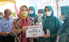 Permalink to Ibu Riana Sari Arinal Buka Lomba Masak Serba Ikan Tingkat Provinsi Lampung di PKK Agro Park Sabah Balau
