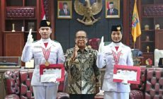 Permalink to Usai Jalankan Tugas di Ibu Kota Nusantara, 2 Paskibraka Kunjungi Pj. Gubernur Samsudin