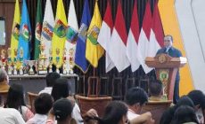 Permalink to Pj. Gubernur Lampung Serahkan Penghargaan kepada Marching Band FYBI, Juara Umum IOMBF 2024