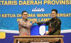 Permalink to Pemprov Lampung Gelar Acara Pelepasan Pj. Sekdaprov Fredy yang Memasuki Purna Bakti